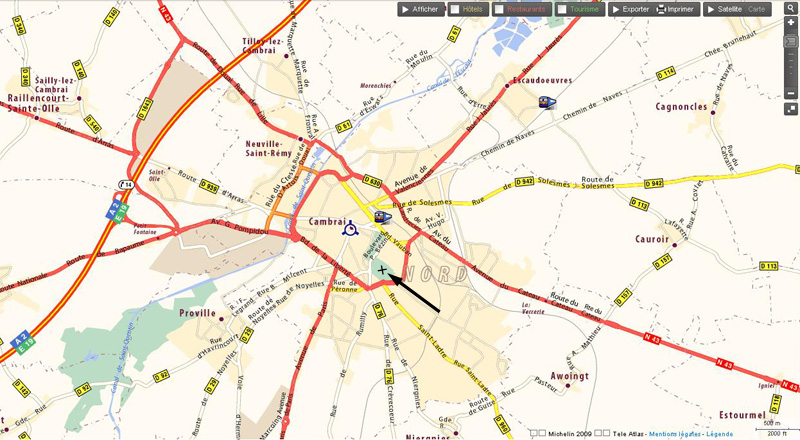 Bourse minéraux et fossiles Cambrai- 15 & 16 mai 2010 Carte-1-1b53a11