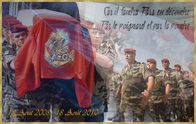 AFGHANISTAN In memoriam: parachutistes morts au Champ d'Honneur 2001-2010 8e-rpima-180810-1f6c367