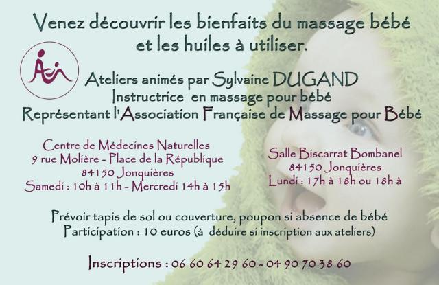 Atelier découverte Massage bébé Verso-flyers-sylvaine-11504a6