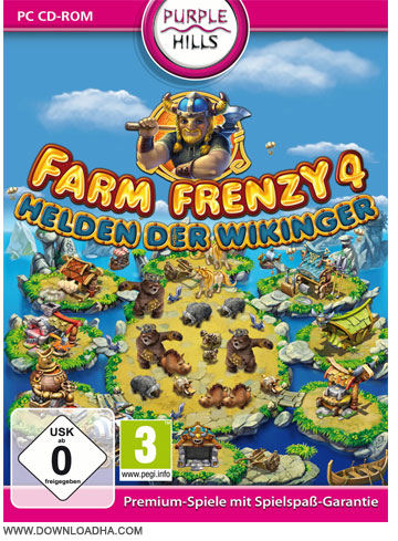  احدث اصدار من فارم فانزى4 Farm Frenzy 4 - Helden der Wikinger رابط مباشر Farm-Frenzy-4