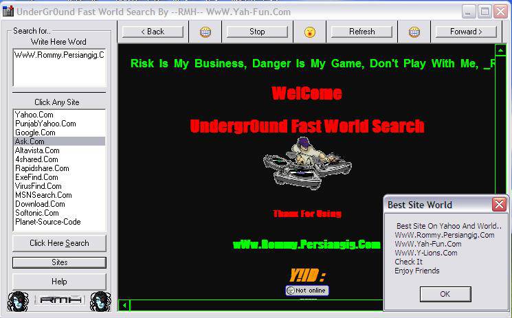 UnderGr0und_Fast_World_Search_By_RMH 2119415b083f5768040553c8f5fca49e9cb341d