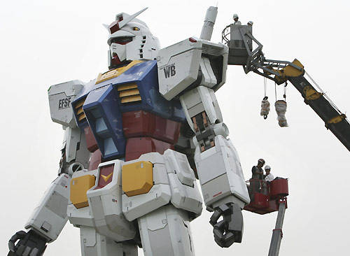 ► Real Gundam has born !! 18 meter! 4101648dedc715c801b8e544f1b2a0bce3dd46c