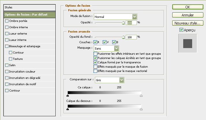 Photoshop CS : les options de fusion Odf-a0949e