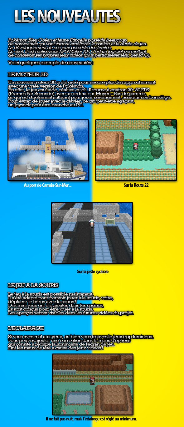 Le projet :: Pokémon™ Version Bleu Océan Et Jaune Étincelle ! Pt7-24c1766