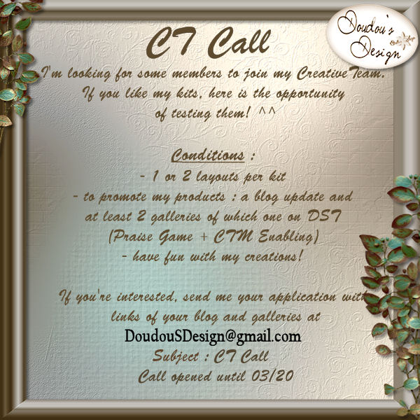 CT CALL Doudou's Design 600-2651224