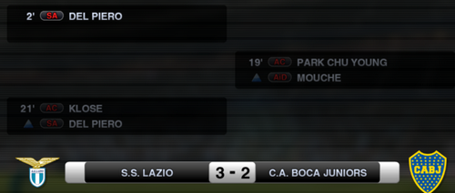 J1/ Lazio Rome 3-2 Boca Junior Laz-boc-but-3193af3