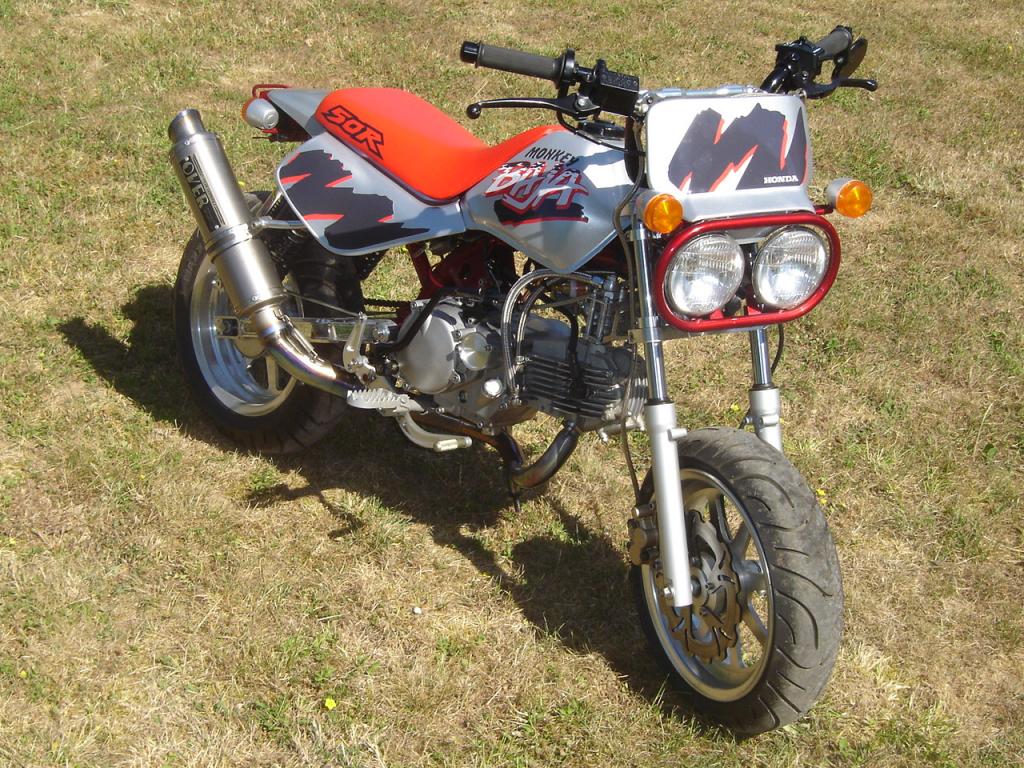 Autocollants Honda® Dax, Monkey Baja, ZB, Suzuki VanVan Annonces-276-291b911