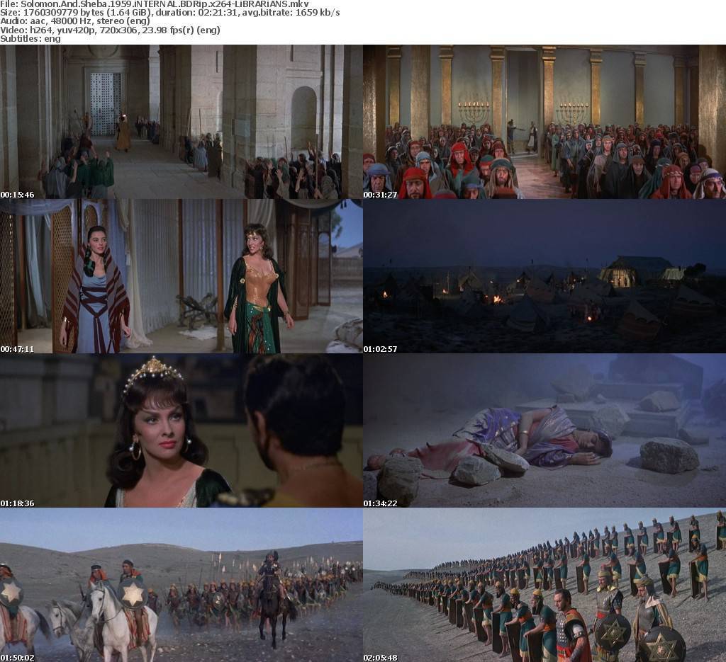 Solomon And Sheba (1959) Bdrip 21159567cbb3db78127432a80c75c6b877c20b95