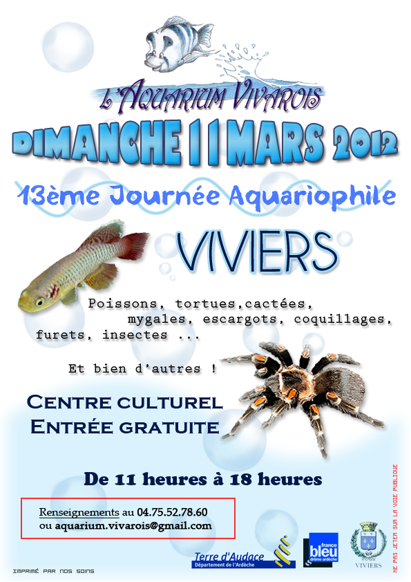 13ème bourse aux poissons à Viviers (07) le 11.03.2012. Affichebourse2012-3106756