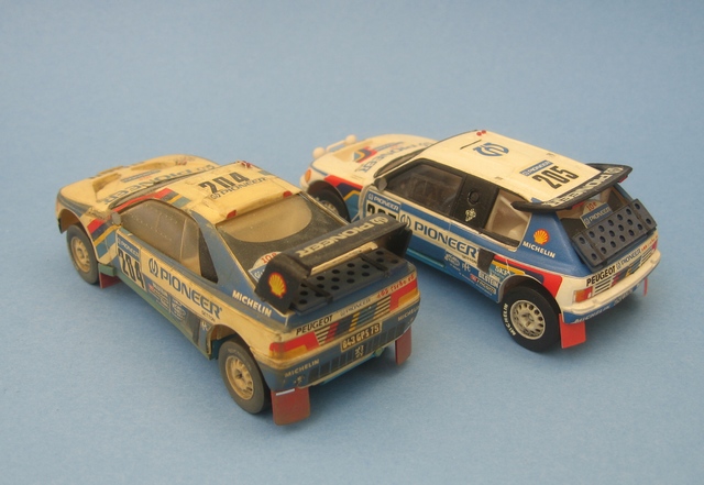 PEUGEOT 205 & 405 du PARIS DAKAR Réf 80145 & 80190 Sans-titre-2-3036ada