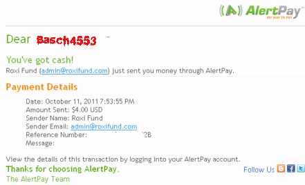 [Scam]Roxi Fund 111% en 1 día Min $1 AP-LR-PM  1-pago.roxifund.2.basch4553-2da915d