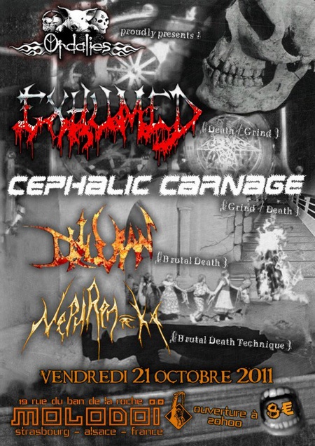 21 Octobre 2011 - Exhumed - Strasbourg Affich10-2d35ecd