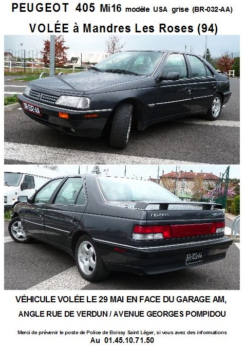 Avis de recherche ( vol ) peugeot 405 mi16 usa Gfgfgghh-35150df