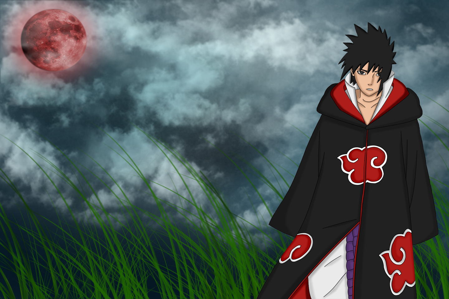 Naruto Bilder Sasuke_akatsuki_wallpa8y3x