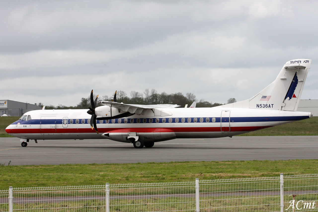 ATR 72-212A Nordic Aviation N533AT et N536AT le 09.05.12 Bb-02-34761db