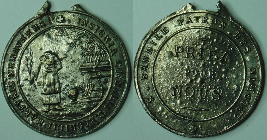 Médaille St Baudile patron des Nîmois 23-octobre-2012-cairades-3906cea