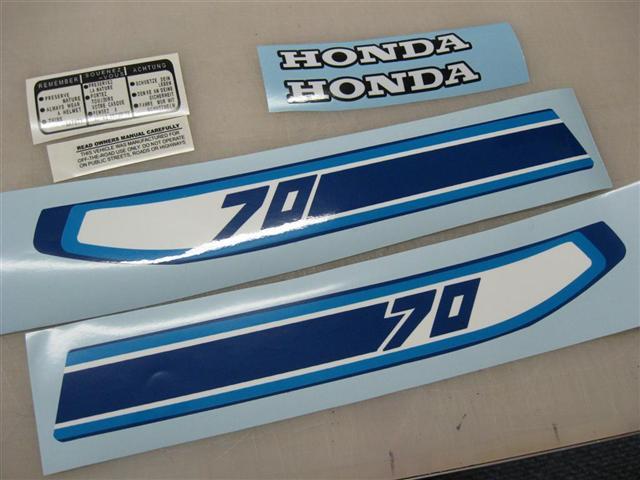 Autocollants Honda® Dax, Monkey Baja, ZB, Suzuki VanVan 81-tank-3d33d54