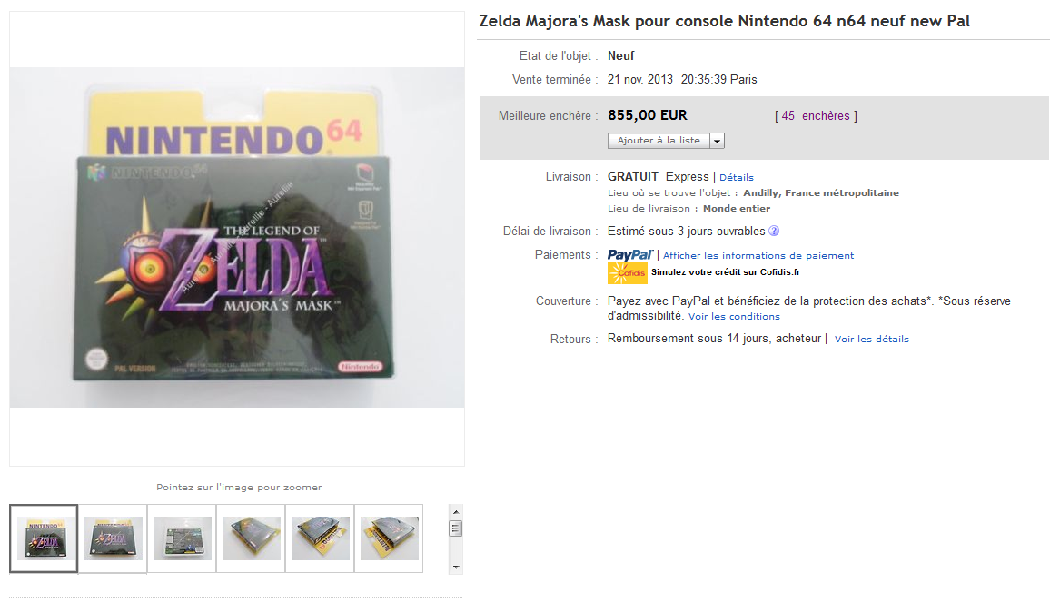 Vu sur ebay il y a 2 minutes ... (O_o') - Page 17 Zelda-4246830