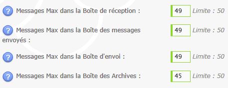 Capacité boite messagerie Modérateur​s Forum Messagerie-4324339