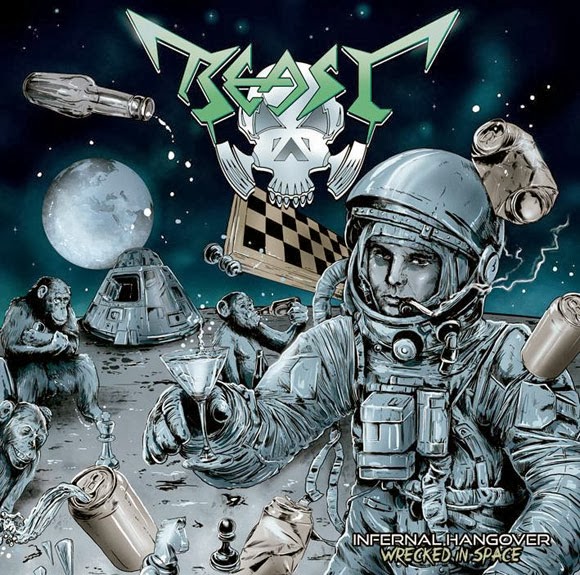 Beast - Infernal Hangover... Wrecked In Space (2013) CoverADiqc