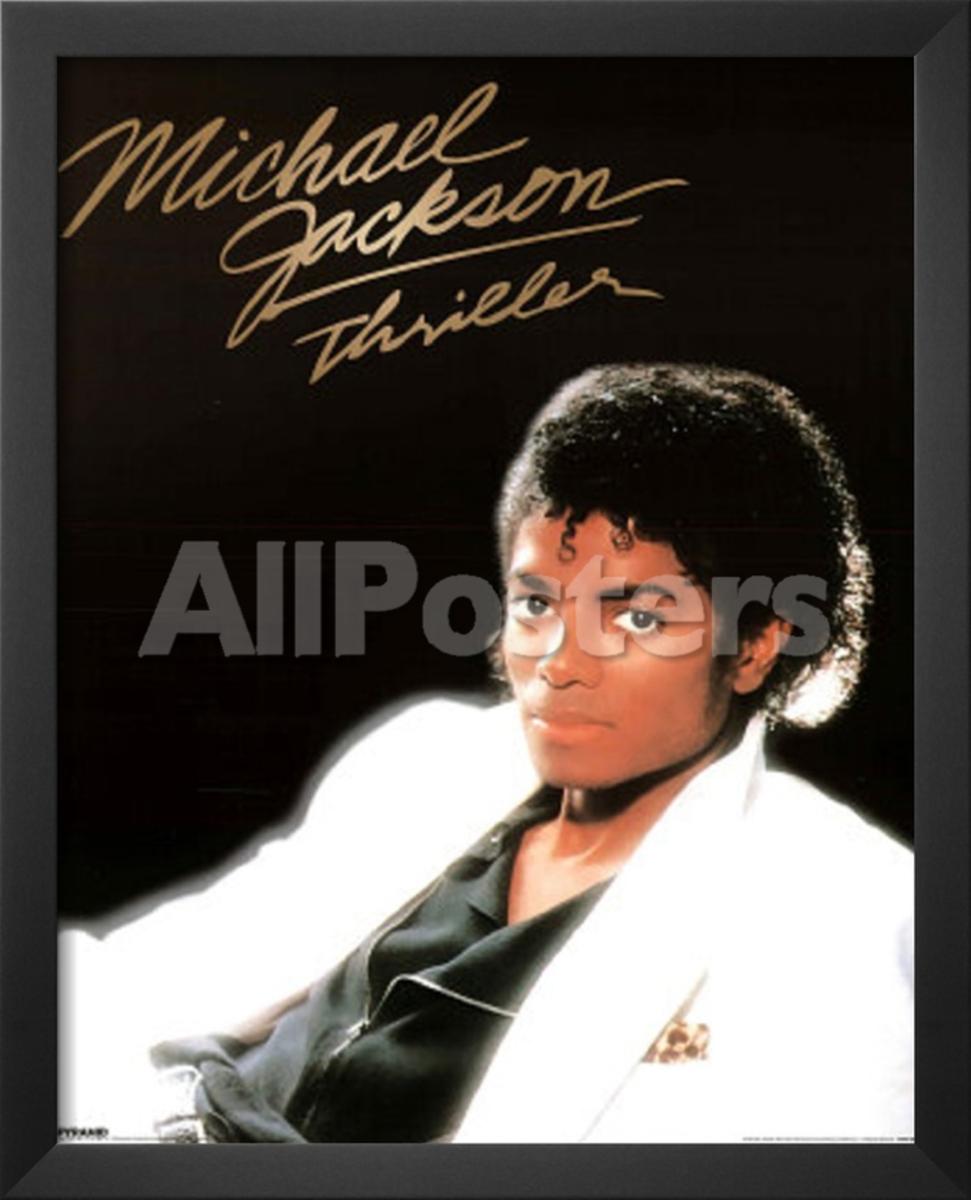 'Thriller' vuelve al top100 de Billboard Michael-jackson-thriller-music-poster-print