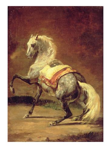 (ED + EC sur demande ) Les bases Astrale  Theodore-gericault-cheval-gris-cabre