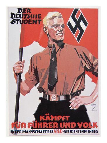 Suggestions for POSTERS FOR DA ROOM German-nazi-propaganda-poster-1935-colour-litho