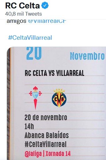  2021-2022 | 14ª Jornada | R.C. Celta 1-1 Villarreal  DpEQ8Ym