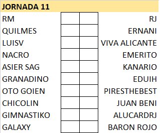 :: Pronósticos Jornada 11 (28-29 Noviembre) :: X6dh5GF