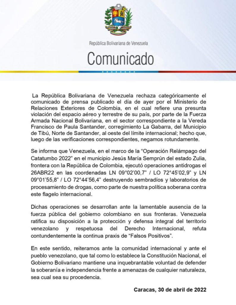 estado - Conflicto de Baja Intensidad en la Frontera Colombo-Venezolana - Página 34 MRHGqN3