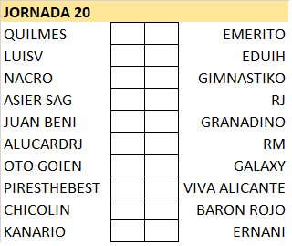 :: Pronósticos Jornada 20 (19-20-21 Enero) INTERSEMANAL :: UAWnpHq