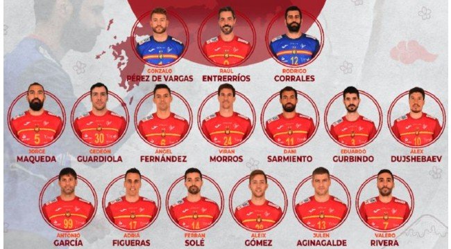 LOS HISPANOS Seleccion Española Masculina Balonmano UN3Tf9C