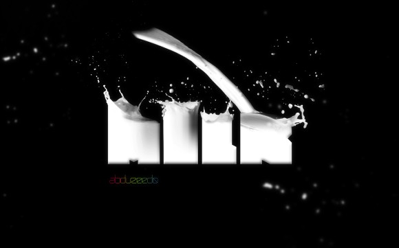 Awesome Milk Typography Effect in Photoshop Conclusion