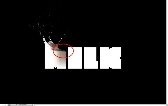 Awesome Milk Typography Effect in Photoshop Step_10