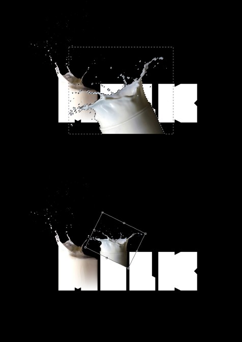 Awesome Milk Typography Effect in Photoshop Step_12