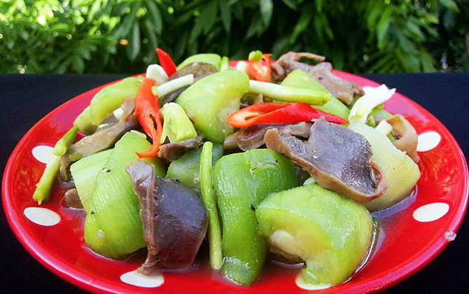 Quán ăn, ẩm thực: Quán Vịt Cỏ Ngon Quận Bình Tân Cach-lam-long-vit-xao-muop-6700-092116466