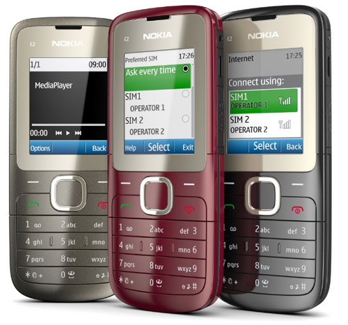 Nokia lança dois telefones Dual Sim 525578