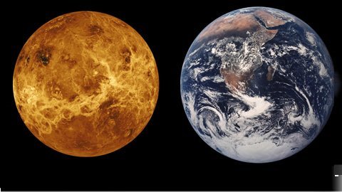 Phát hiện bọ cạp sống trên sao Kim... 20120124114946_Venus_Earth_Comparison