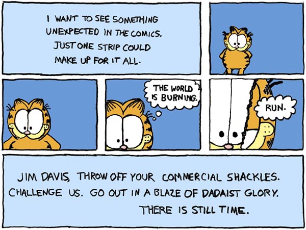 W00T ! WEBCOMIC ! Garfield