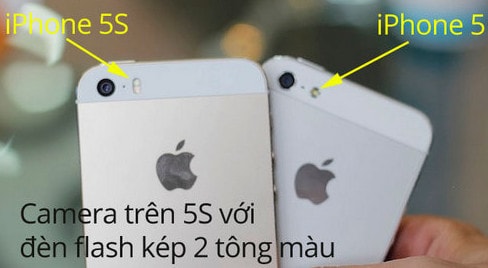 Hướng dẫn phân biệt iPhone 5 và iPhone 5S Phan-biet-giua-iphone-5-va-5s-2