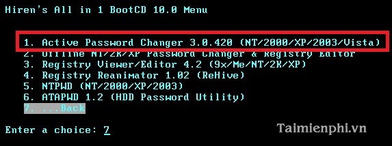 Cách reset lại mật khẩu Win xp,win 7 khi quên mật khẩu. Dang-nhap-windows-khi-quen-mat-khau-3