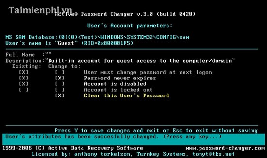 Cách reset lại mật khẩu Win xp,win 7 khi quên mật khẩu. Dang-nhap-windows-khi-quen-mat-khau-8