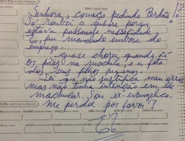 Em MG, ladrão (ex-evangélico) devolve pertences de vítima e pede perdão em bilhete Bilhete-deixado-por-ladrao-arrependido-em-mg-1436359525433_615x470