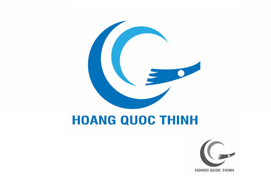 Chuyên nhận thiết kế, in logo, catalogue, iin danh thiếp, bao thư, tem nhãn... Logo-cong-ty-nhan-su-Hoang-Quoc-Thinh