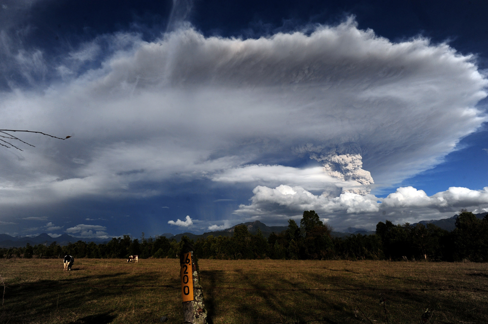 El volcan chileno Puyehue Bp18