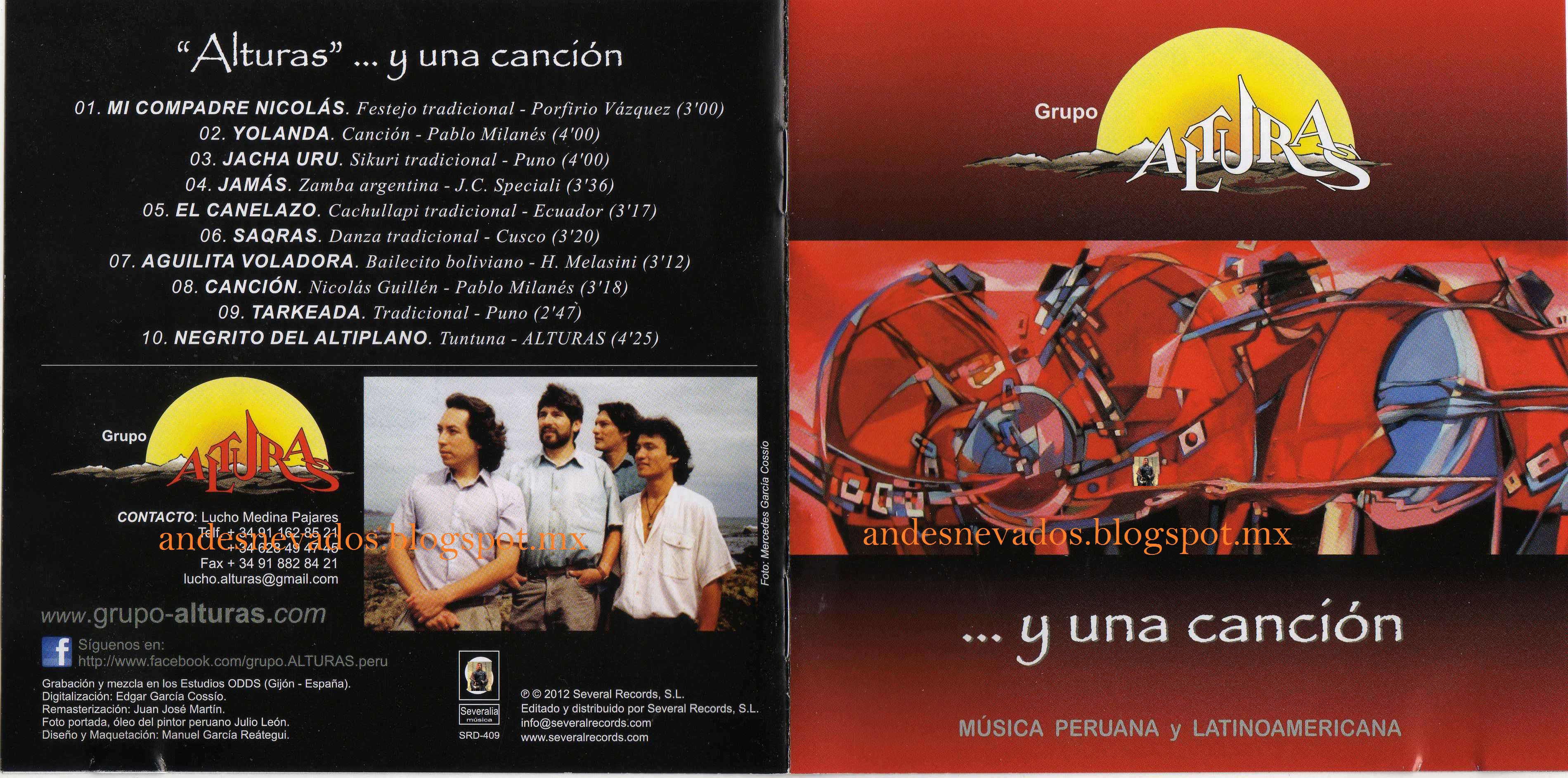 Cd grupo Alturas- y una canciòn Y_una_cancion-front