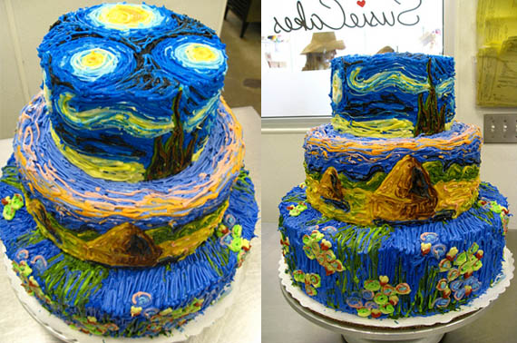 Humor ill. beteg dolgok - Page 8 Impressionist-Cake