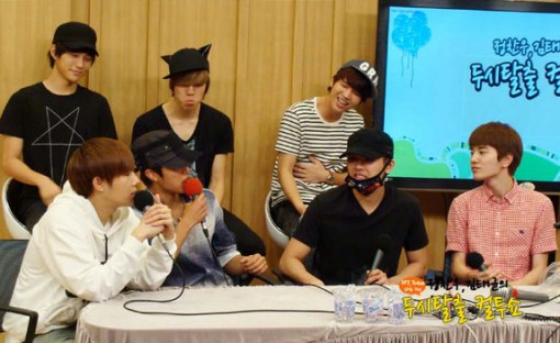 130804 INFINITE – SBS Cultwo Show Radio photos officielles Bandicam-2013-08-04-17-04-45-225