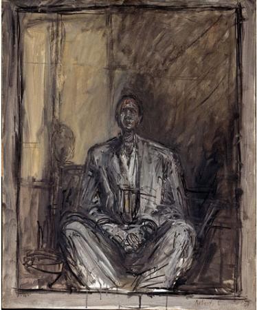 Pongan un cuadro en su vida - Página 9 Giacometti_jean_genet.5