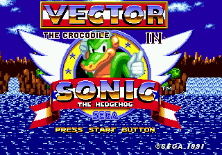 Vector in sonic1 S1VectorTitle_001